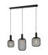 SSP952-L3H E27/BK ELINOR Suspension, net+metal, Black ,3xE27, 230V