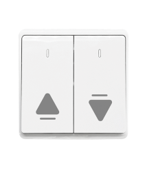 LONDON CURTAIN SWITCH WHITE
