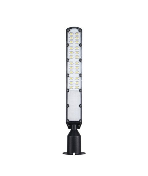 LED STREET LIGHT 100W SANAN-CHIP 180-265V 100LM/W IP65 75x130° 6000K BLACK BODY