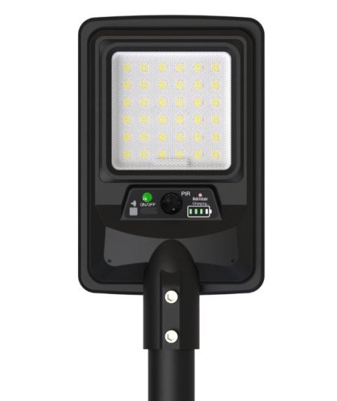 LED SOLAR POWER STREET LIGHT 8W 1500Lm 6000K IP65 + REMOTE CONTROL