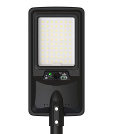 LED SOLAR STREET LIGHT 2250LM 12Ah IP65 6000K + REMOTE CONTROL