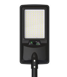 LED SOLAR STREET LIGHT 2800LM 15Ah IP65 6000K + REMOTE CONTROL