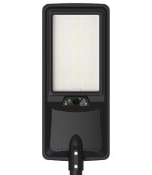 LED SOLAR STREET LIGHT 4500LM 25Ah IP65 6000K + REMOTE CONTROL