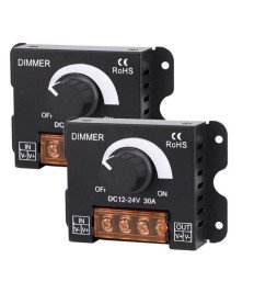 ROTATED DIMMER 30A 12/24V 360W/720W