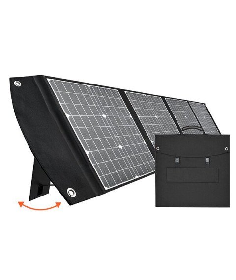 FOLDABLE SOLAR PANEL 120W WATERPROOF O:DC19V/6.31A; 2*USB-A-QC3.0, TYPE-C-PD45W, MC4