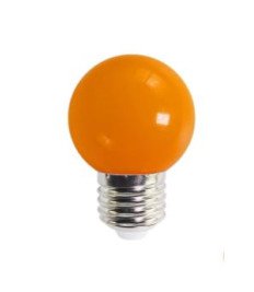LED GLOBE G45 3W E27 ORANGE
