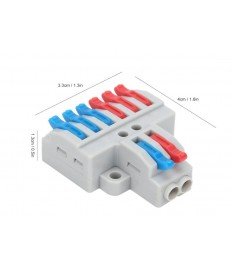 LEVER CONNECTOR 2 TO 6-POS SPLITTER