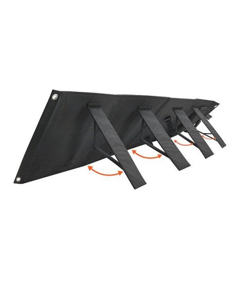 FOLDABLE SOLAR PANEL 120W WATERPROOF O:DC19V/6.31A; 2*USB-A-QC3.0, TYPE-C-PD45W, MC4