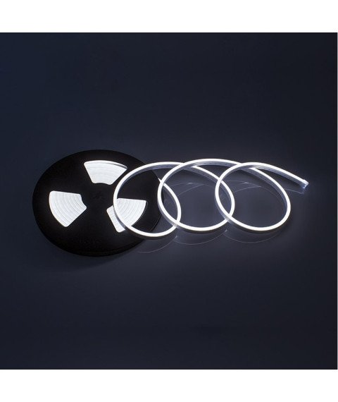 24V Neon Flex (100 LED/m 5m roll), 24V DC, IP65, 12W/m 4000K 24V Neon Flex (100 LED/m 5m roll), 24V DC, IP65, 12W/m 4000K