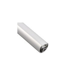 PROFILE RELING ALUMINIUM dedicated for wardrobes, opal cover, length 2m PROFILE RELING ALUMINIUM dedicated for wardrobes, opal cover, length 2m