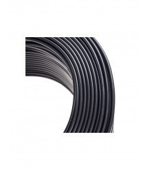 Cable, 2x0,75mm2, sold by meters, color black