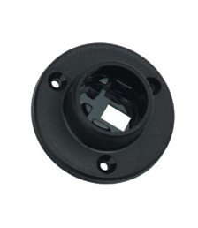 Mounting rosettes set for RAILING profile BLACK