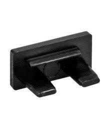  END CAP for LED PROFILE LINE MINI, black 7x14 mm