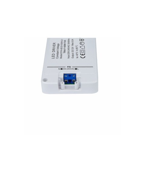 PLASTIC  FLAT power supply for LED 12V DC 100W