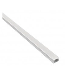 ALUMINIUM LINE MICRO PROFILE SILVER BODY  + WHITE REFLECTOR L=2m 11x7.9mm
