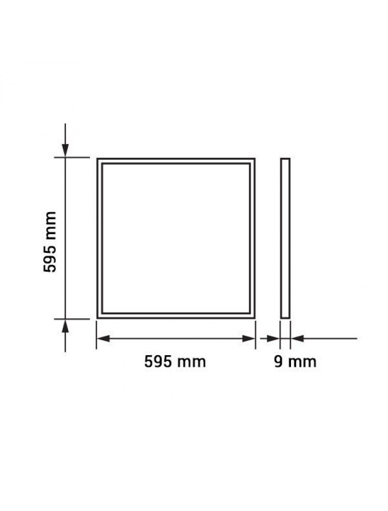 AXEL LED 40W W-6400K PREMIUM
